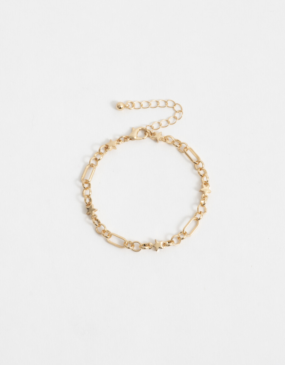 Pulsera Flexible Con Strass 
