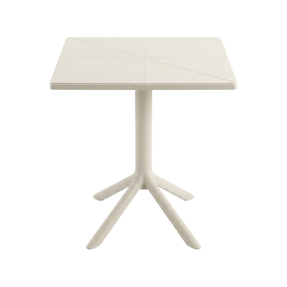 MESA CUAD BEIGE 60X60X75CM 