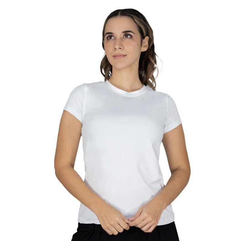 TSHIRT FEM POLY/SPX EVERLAST E-DAY WT W6 BLANCO
