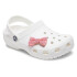 Glitzy Pink Bow Multicolor