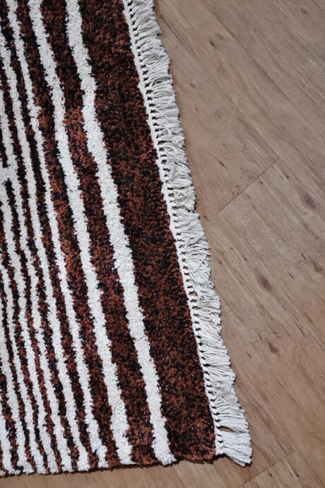BOHO ALFOMBRA BOHO BHO/8332/H915/ 060X180 BEIGE/BRICK