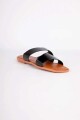 SANDALIA PADDOCK MARSALA Negro