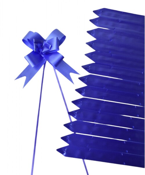 Pack x 200 - moño magico 2x39 cm AZUL