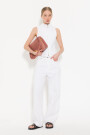 JEANS CARMY WHITE Blanco