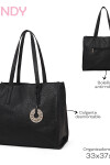 Bolso shopper Negro