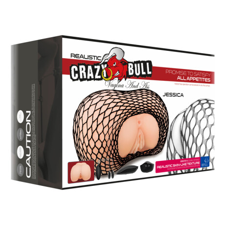 Masturbador Realístico Vibrador Jessica Vagina y Ano Masturbador Realístico Vibrador Jessica Vagina y Ano