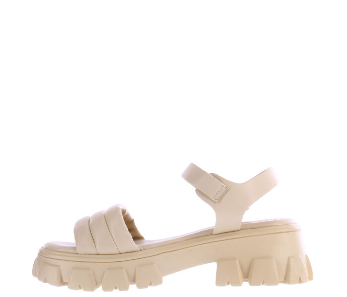 Sandalia EBRO con pulcera Beige