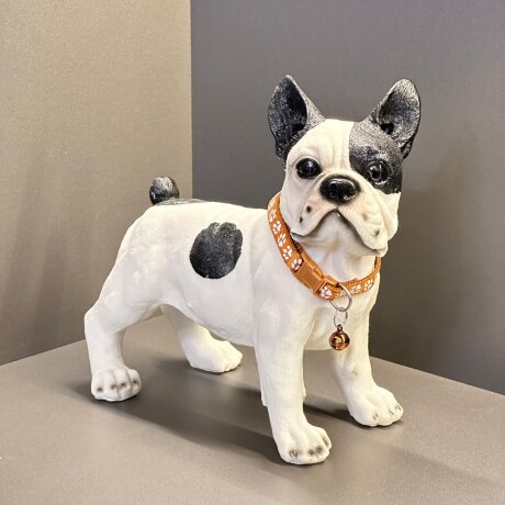 Bulldog Frances Decorativo Resina Alto 22cm x Largo 22cm x Ancho 8cm Bulldog Frances Decorativo Resina Alto 22cm x Largo 22cm x Ancho 8cm