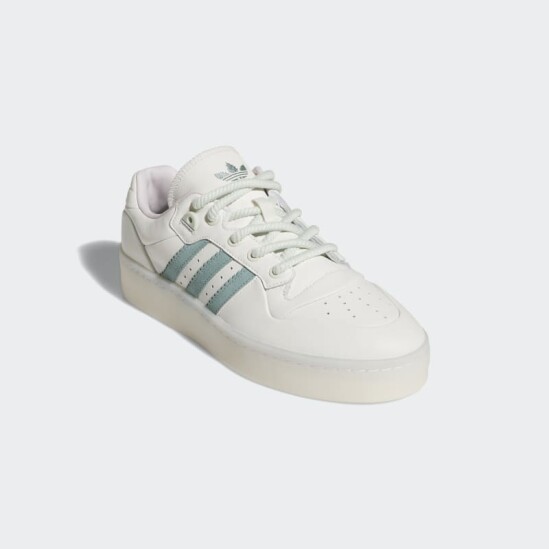 Championes Adidas Rivalry Lux Low Blanco