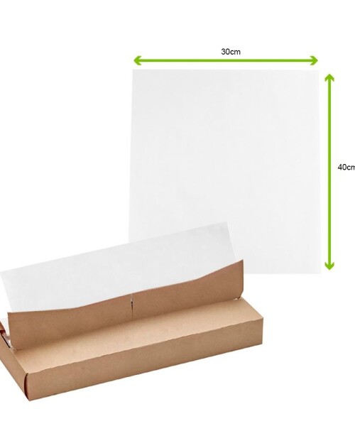Papel blanco en caja dispensadora - 350 unidades Papel blanco en caja dispensadora - 350 unidades