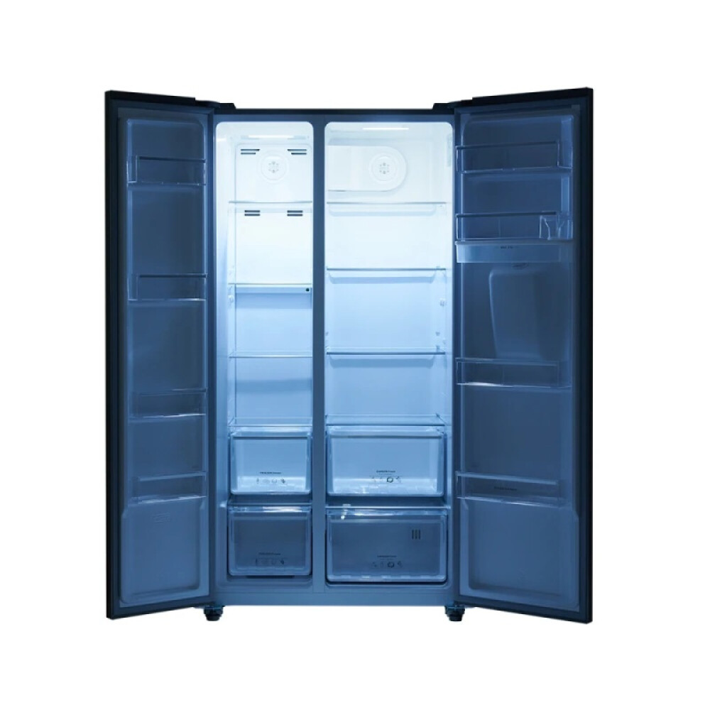 HELADERA SIDE BY SIDE - XPERT INVERTER -Eficiencia Energetica A acero inoxidable