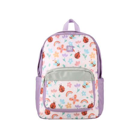 Mochila Infantil Kids Purple Flower
