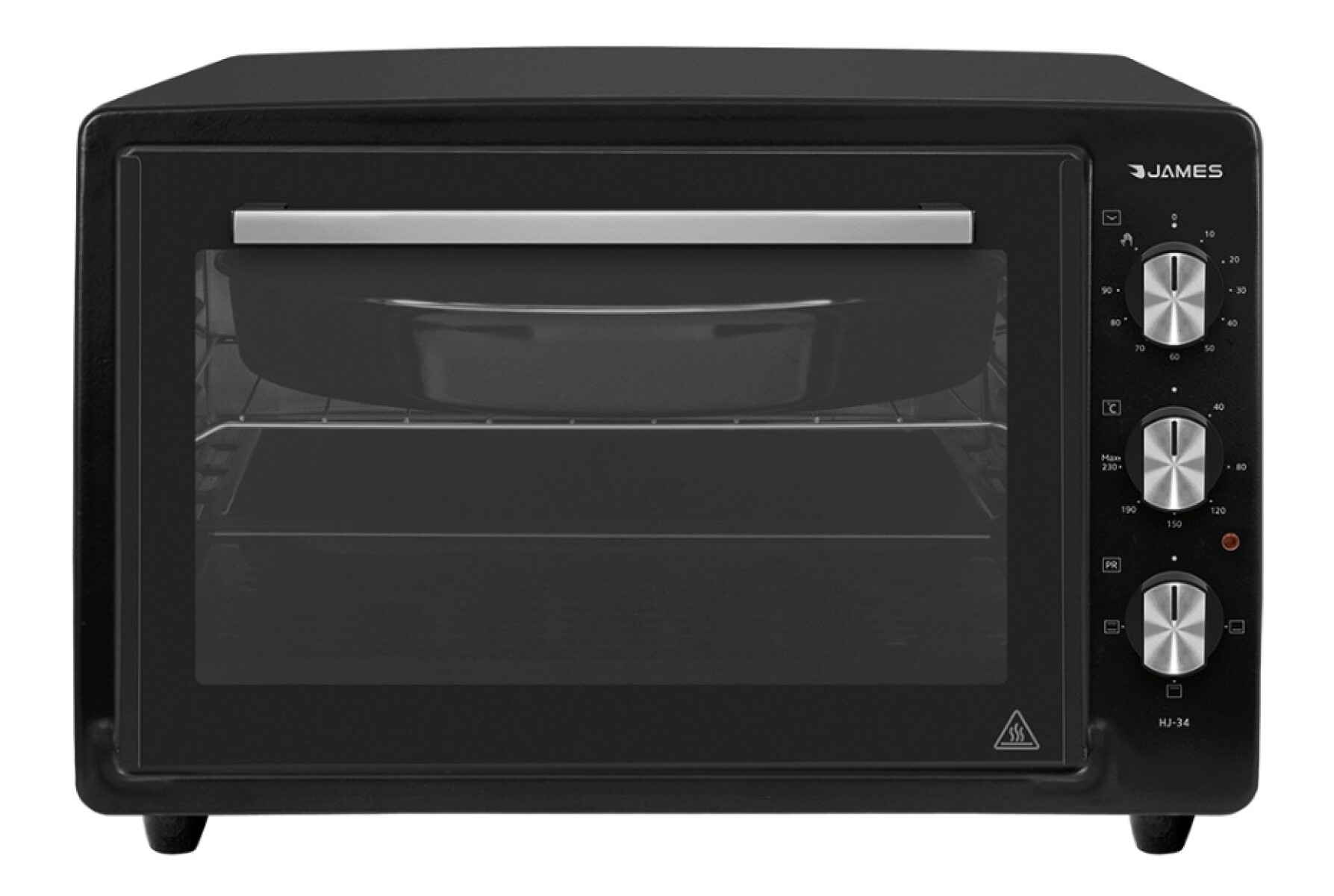 HORNO MODELO: HJ 34 NEGRO JAMES 