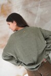 Sweater Flag Uruguay Verde Musgo