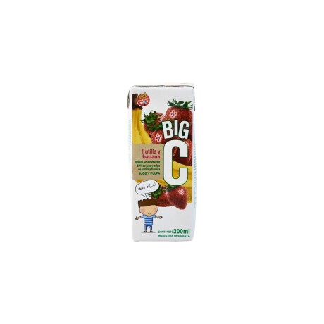 Jugo Big C Banana y Frutilla 200CC 001