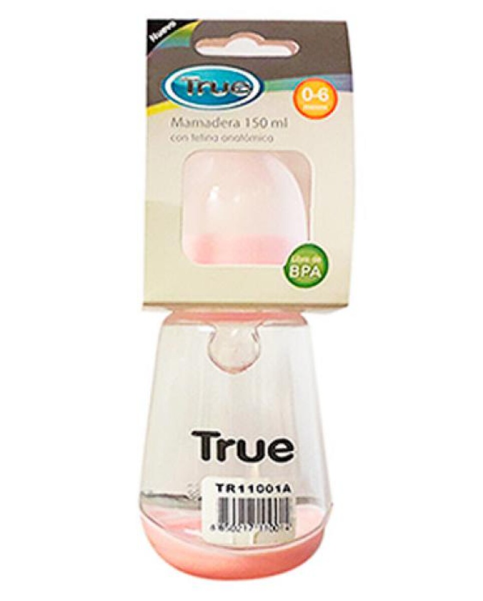 Mamadera True Silicona Anatómica 0-6 Meses 250ml 
