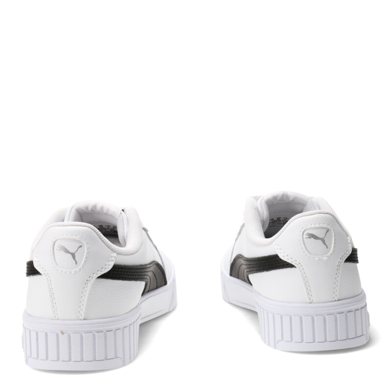 Championes de Mujer Puma Carina 2.0 Wns Blanco - Negro - Plateado