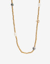 Collares Largos Canutillos Collar Largo Beads - Dorado