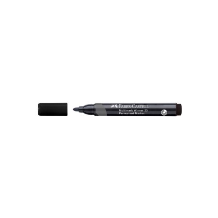 MARCADOR PERMANENTE FABER CASTELL NEGRO NEGRO