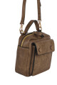 Morral con bolsillo Beige