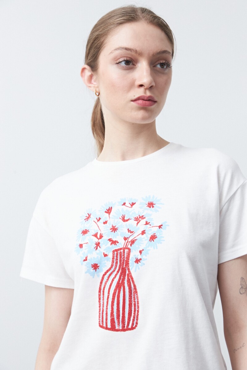 REMERA BONETERO Blanco