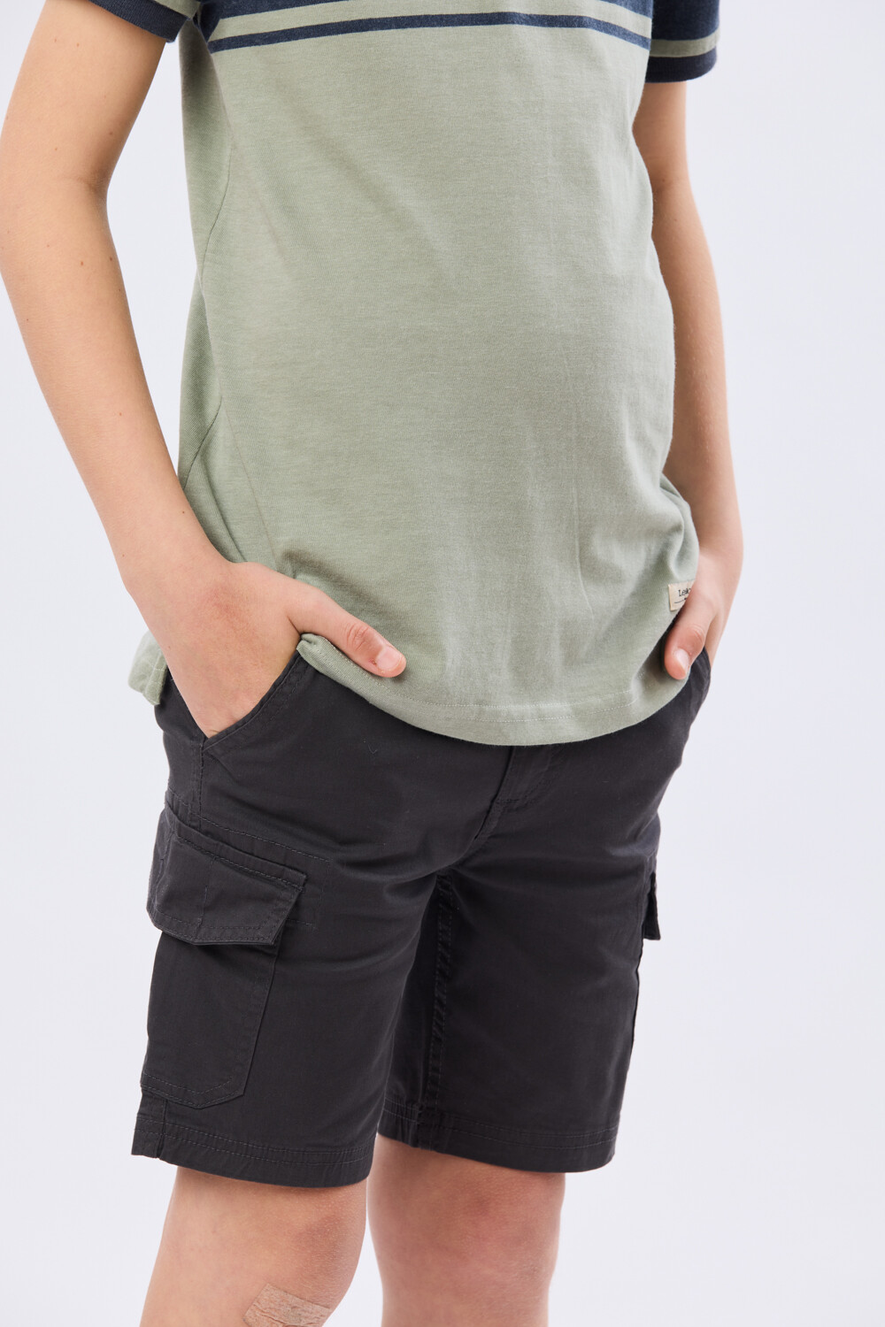 BERMUDA CARGO SPANDEX Piedra