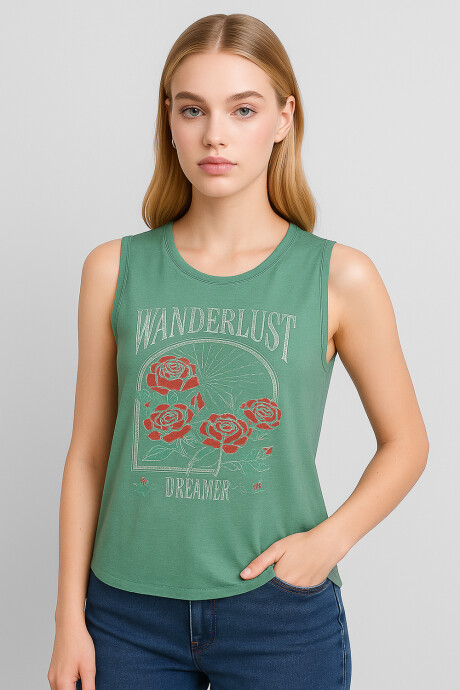 Musculosa Feddy Estampado 1