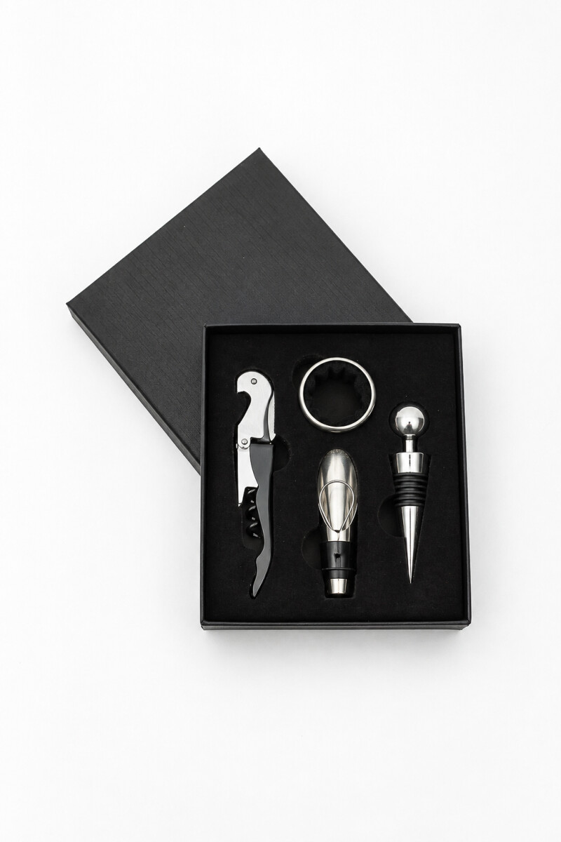 Accesorios Cristalería Set Para Vino, 4 Piezas - Color Unico 