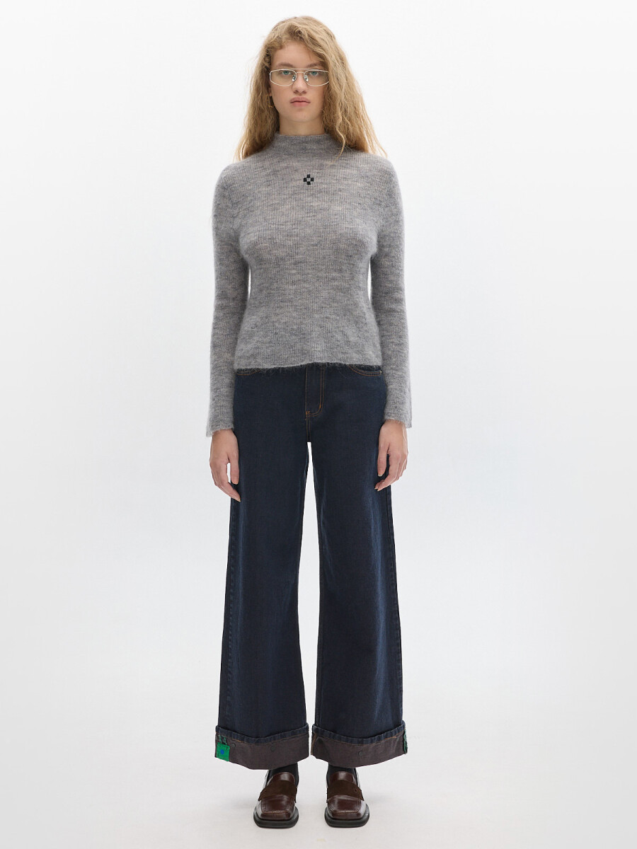Polera Celine - Gris Melange 