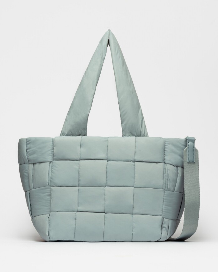 Shopper Lounge en nylon Celeste