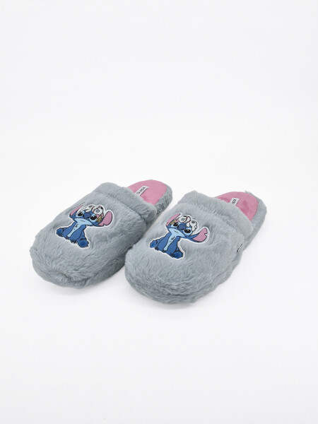PANTUFLA STITCH CELESTE