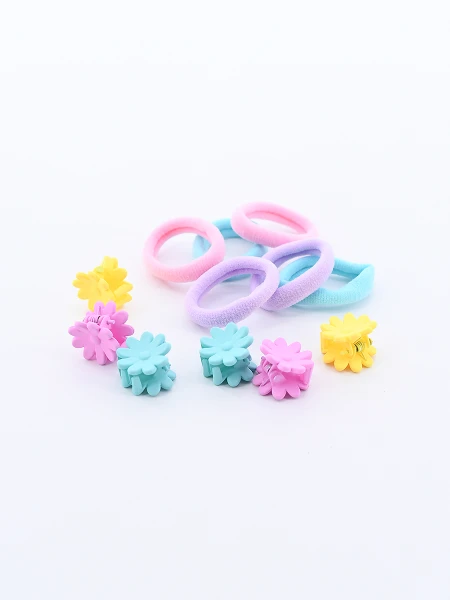PACK PINZAS Y COLEROS PACK X 12 MULTICOLOR