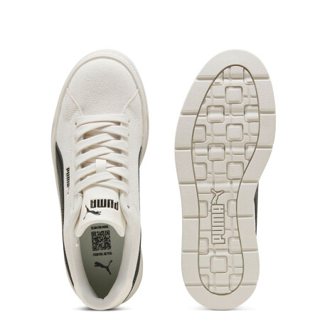 Championes de Mujer Puma Karmen Classic Sd Beige - Negro