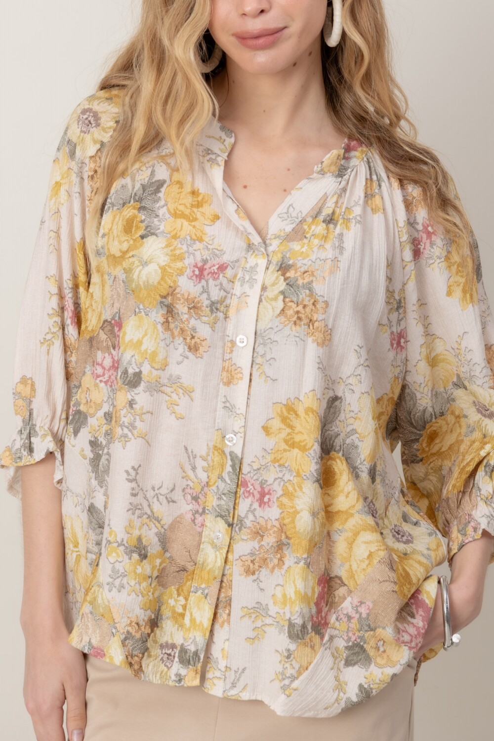 CAMISA TERRA Amarillo