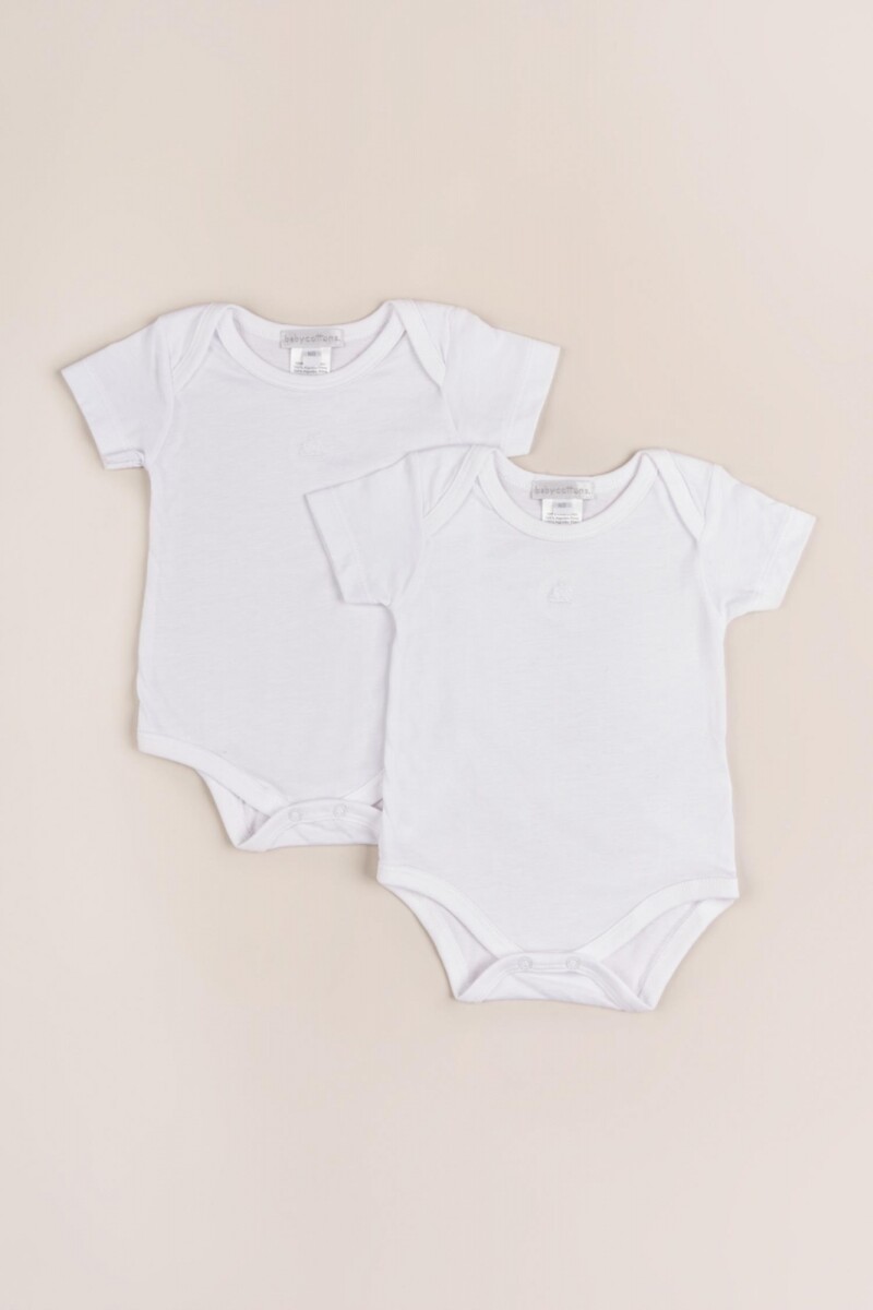 BODY MC AMERICANA LOGO SET X2 Blanco