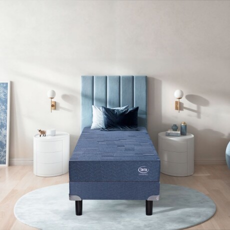 Conjunto Sommier y Colchón Hybrid en caja - 1 Plaza 0.80 x 1.90