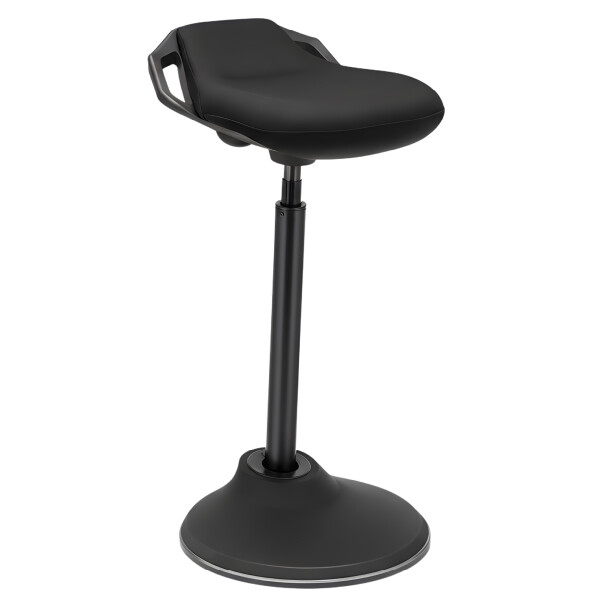 Taburete Banco Ergonómico Ajustable 360° HYBRICHAIR FLOW V2 Color Negro
