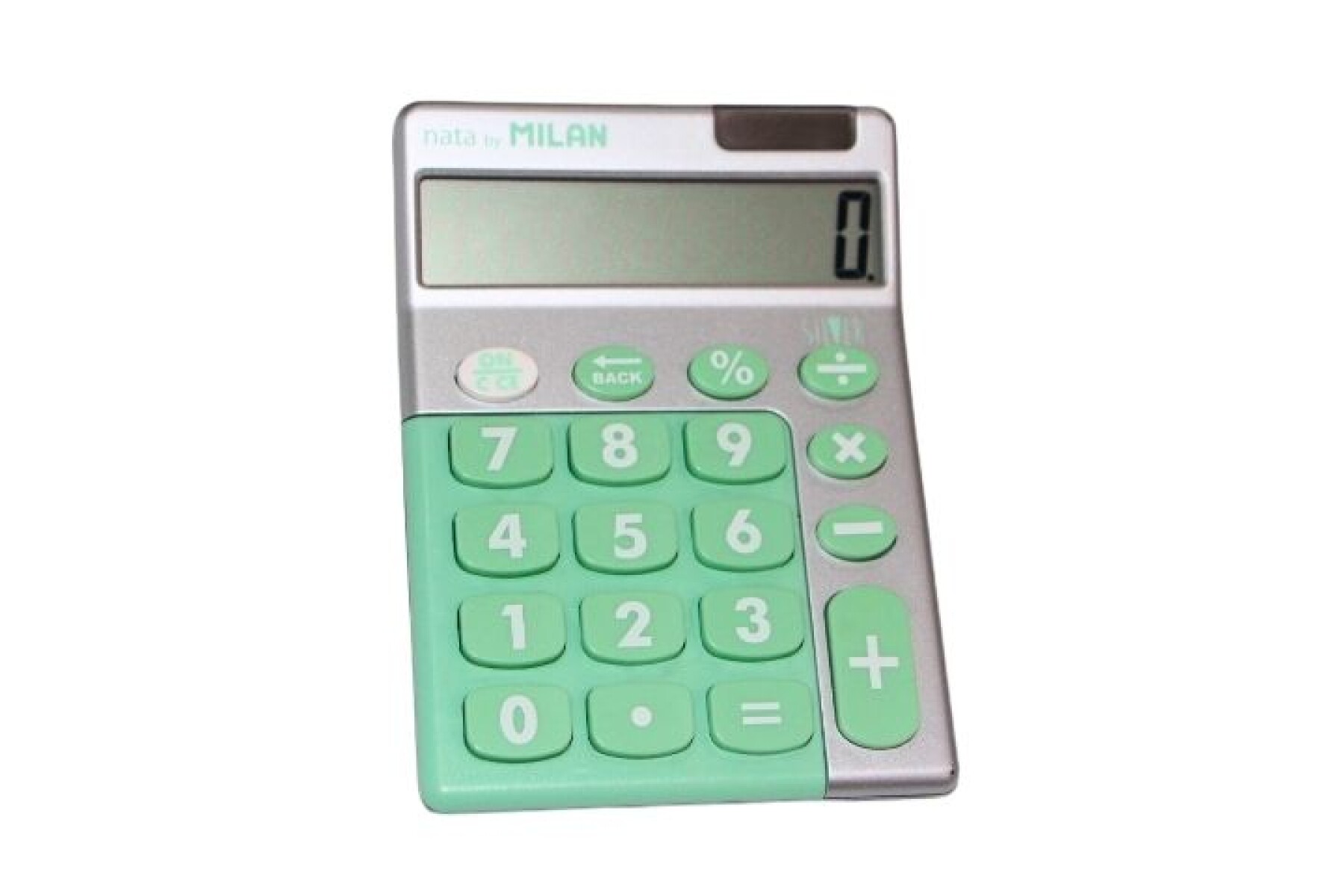 MAQUINA CALCULADORA MILAN NATA SILVER 