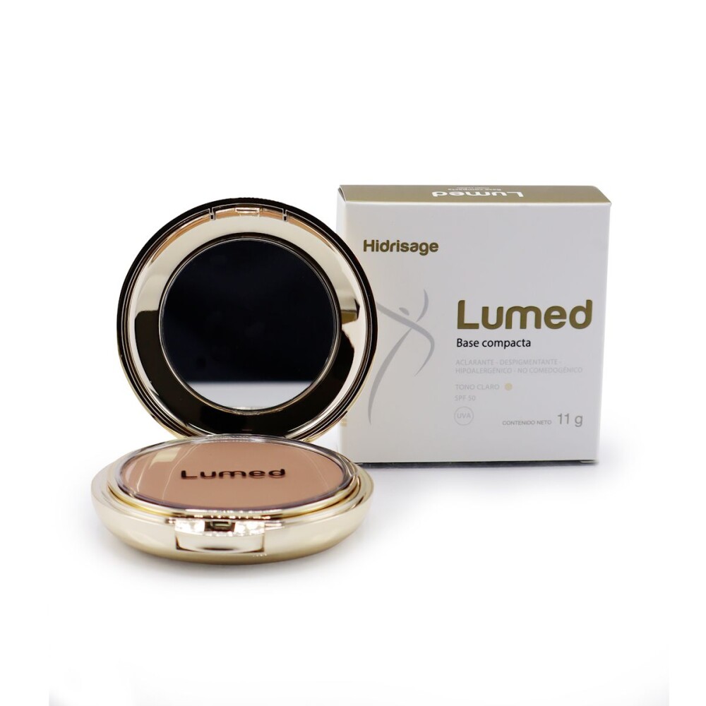 HIDRISAGE LUMED BASE CLARO SPF50 CJ X 11 única