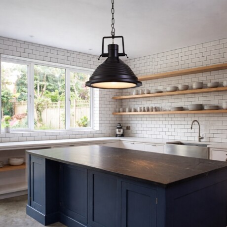 Luminaria tipo industrial Negra, escalonada E27 Luminaria tipo industrial Negra, escalonada E27