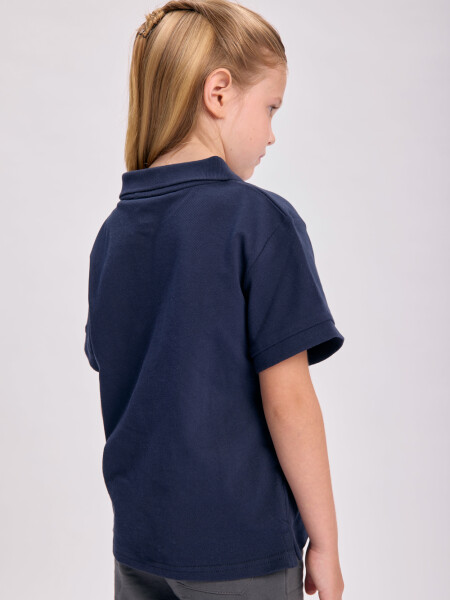 Remera polo pique Azul Marino