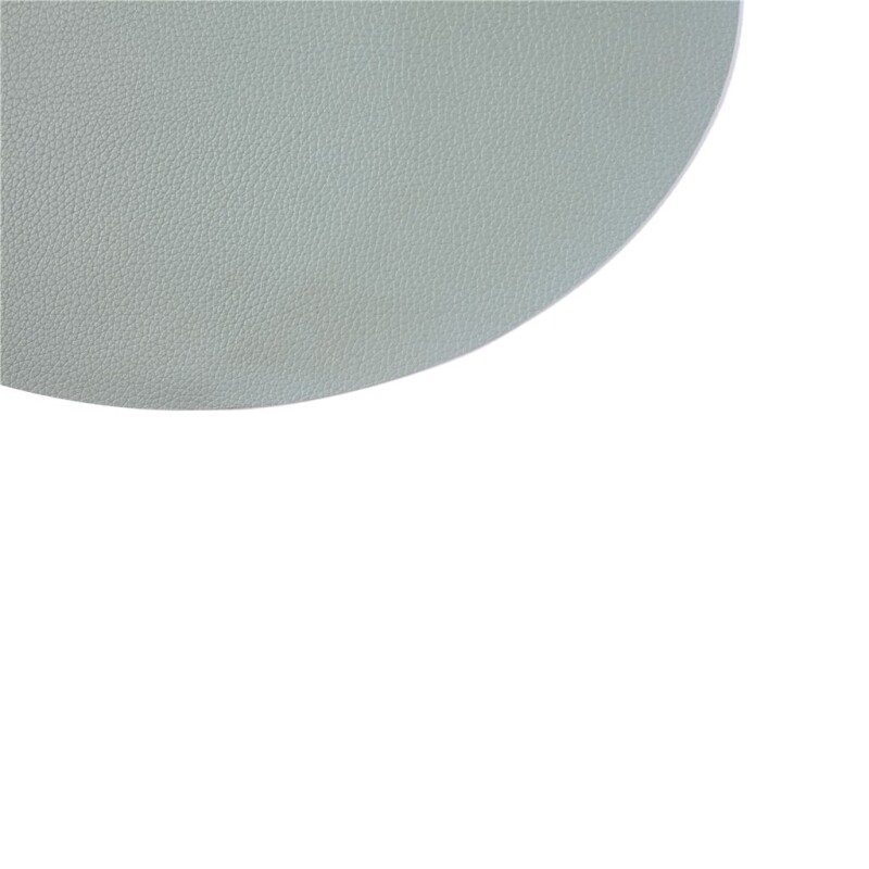 INDIVIDUAL PVC SIMIL CUERO OVAL 43X33 GRIS INDIVIDUAL PVC SIMIL CUERO OVAL 43X33 GRIS