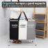 Canasto Organizador de Ropa Sucia IMBACK IBK-HMJ065-MIX | 3 Compartimentos Dark/Light/Color, Plegable y Resistente Canasto Organizador de Ropa Sucia IMBACK IBK-HMJ065-MIX | 3 Compartimentos Dark/Light/Color, Plegable y Resistente