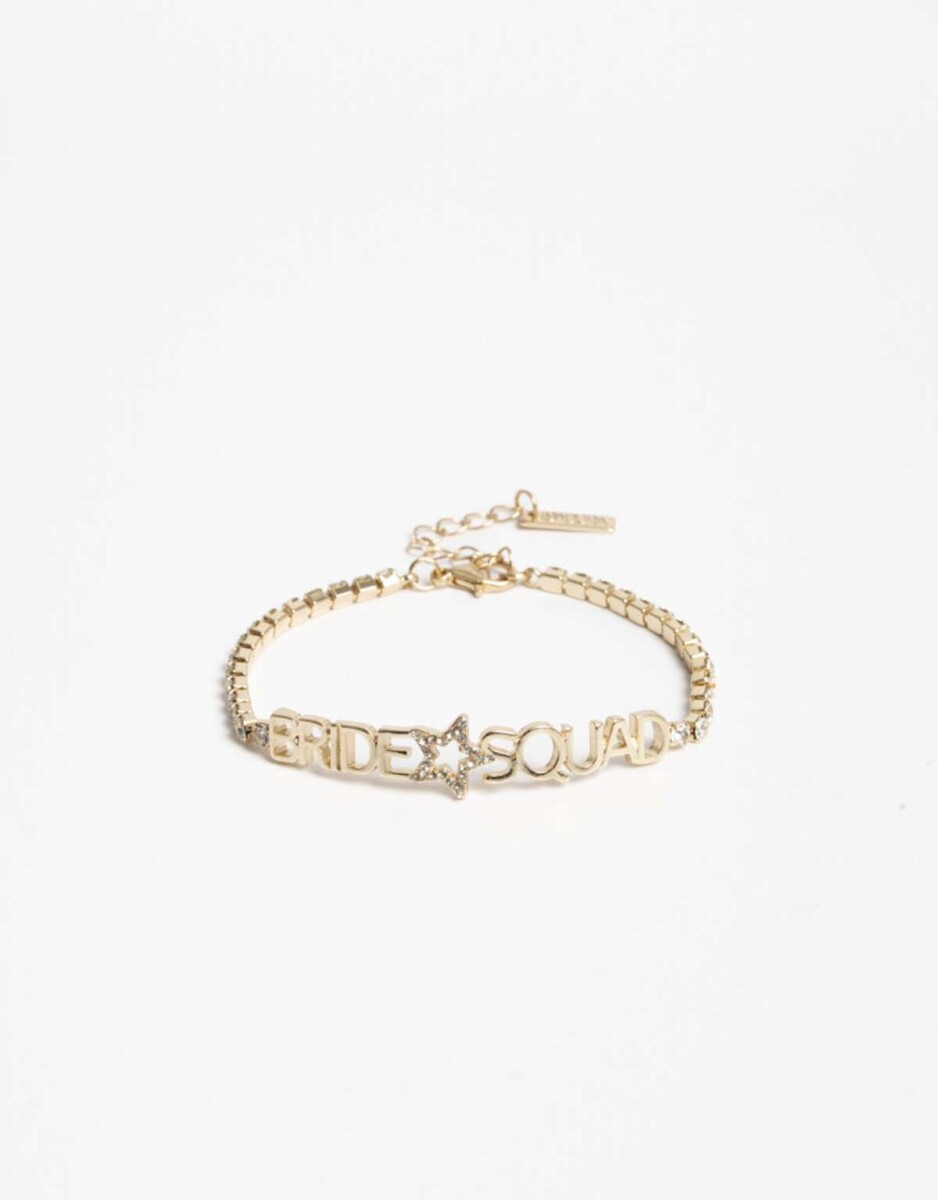 Pulseras Flexibles Bride To Be - Cristal 