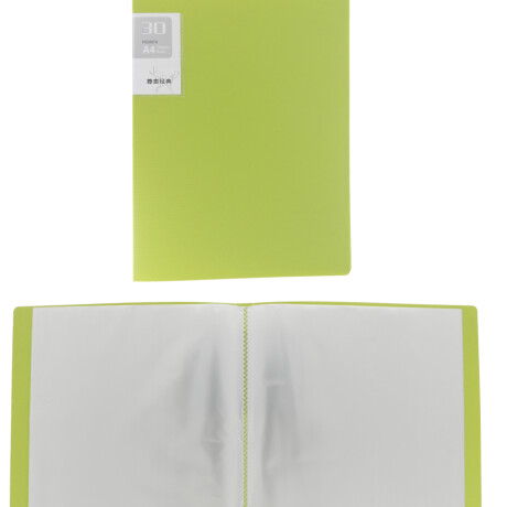 Carpeta A4 de PVC con 30 folios Carpeta A4 de PVC con 30 folios