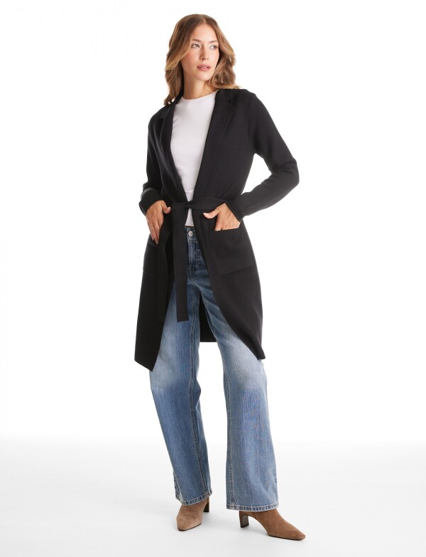 Chaqueta De Punto NEGRO