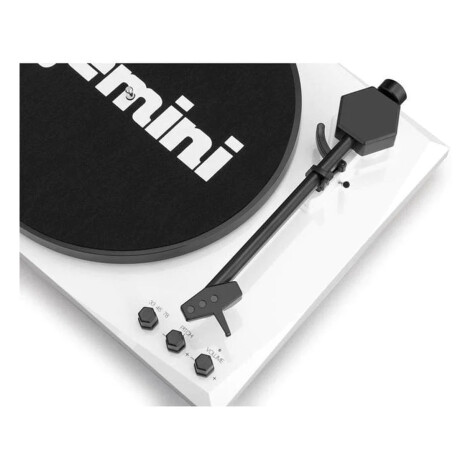 Bandeja De Vinilo Gemini Tt900 Blanco Con Parlantes Bandeja De Vinilo Gemini Tt900 Blanco Con Parlantes