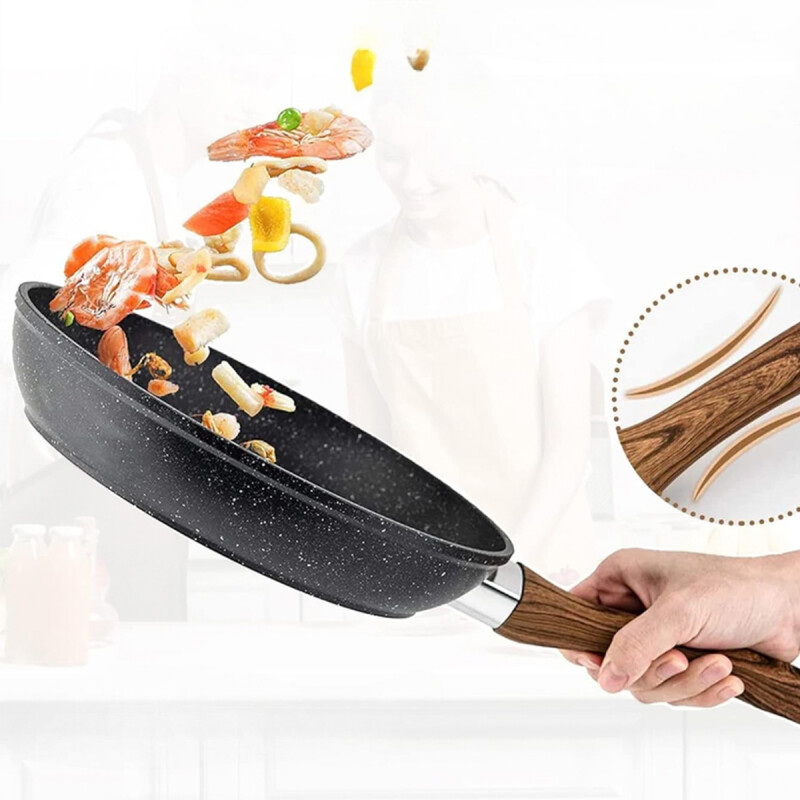 Batería de cocina 7 piezas NEGRO