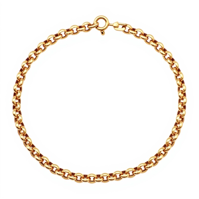 Pulsera Rolo-Oro bajo-Sin Piedra-PU8026 sinpiedra