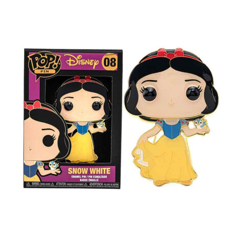 Funko Pin Pop! - Snow White • Disney - 08 Funko Pin Pop! - Snow White • Disney - 08